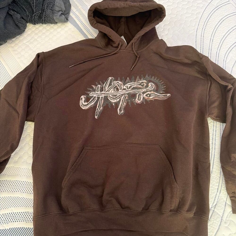 Travis-scott Men's Brown Hoodie
